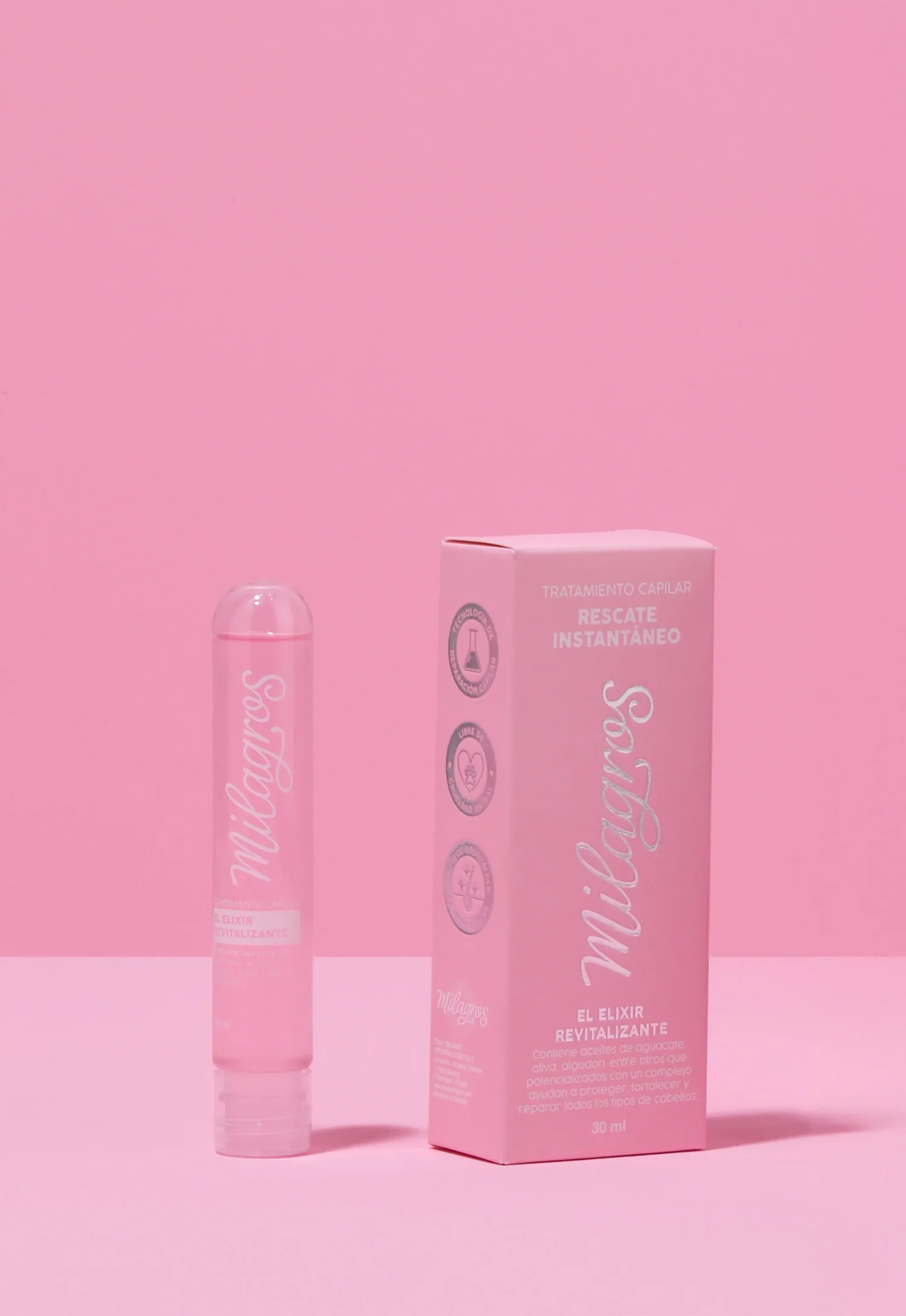 AMPOLLETA ROSADA ELIXIR REVITALIZANTE MILAGROS