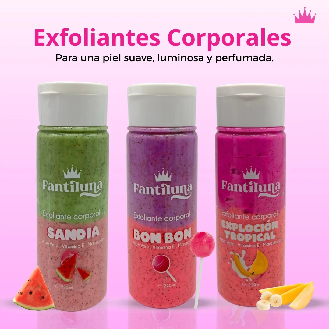 EXFOLIANTE DOBLE COLOR FANTILUNA