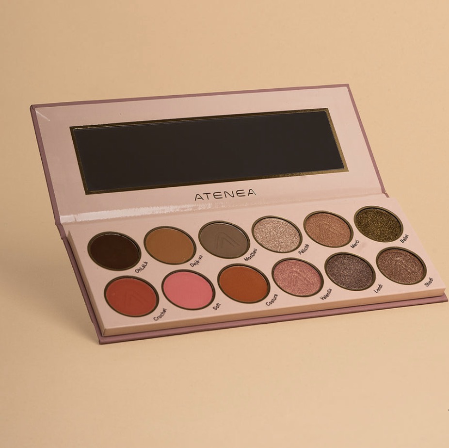 PALETA DE SOMBRAS ROSE 12 TONOS SUBLIME