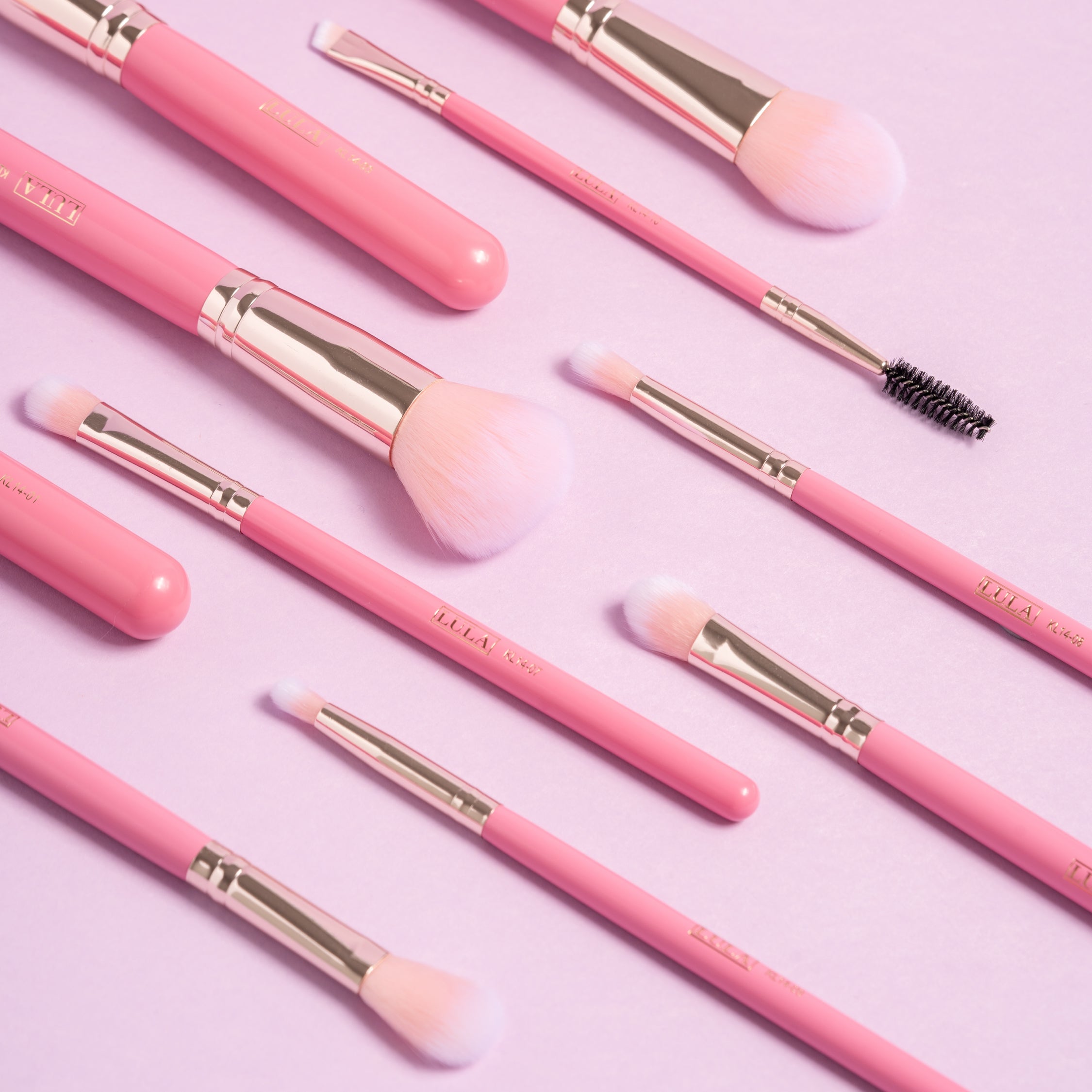 KIT DE BROCHAS BUBBLEGUM ×10 LULA